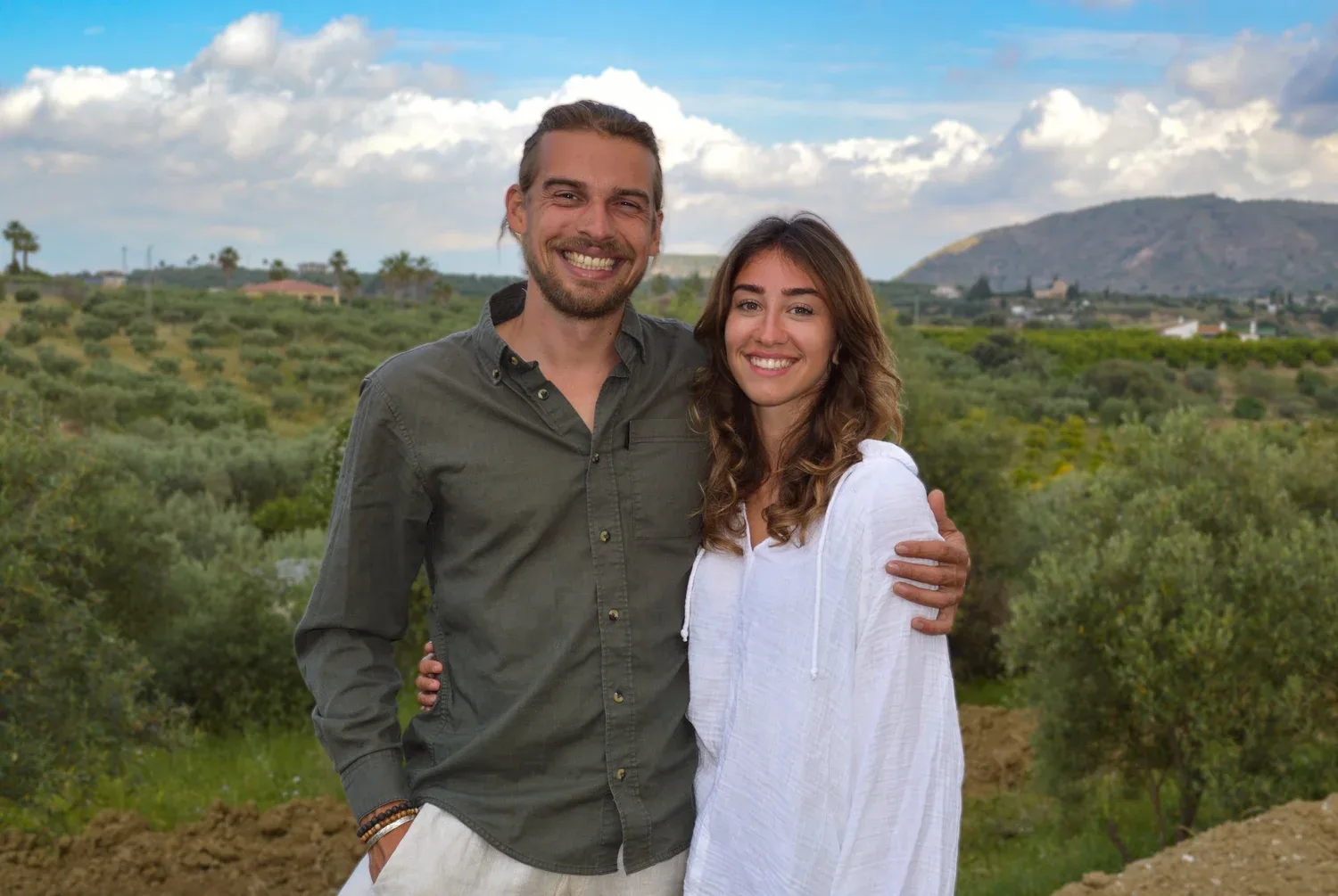 Lennart en Marianne van LenMar Media in Andalusië